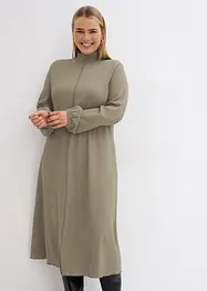 Kleid aus Crêpe mit Naht, bonprix