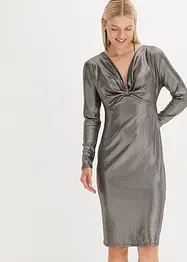 Robe en jersey brillant, bonprix