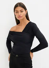 T-shirt à décolleté asymétrique, bonprix