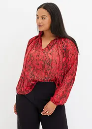 Blouse en crêpe, bonprix