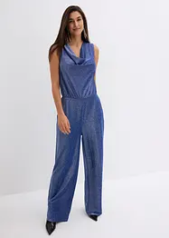 Jumpsuit mit Glitzerelementen, bonprix