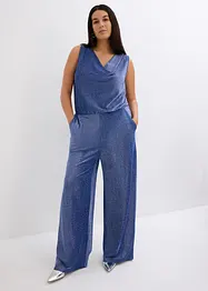 Jumpsuit mit Glitzerelementen, bonprix