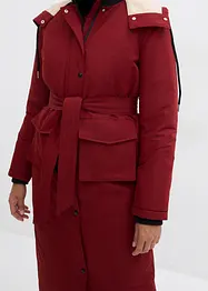 Long-Winter-Parka mit Gürtel, bonprix