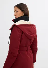 Long-Winter-Parka mit Gürtel, bonprix