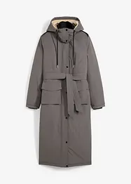 Long-Winter-Parka mit Gürtel, bonprix