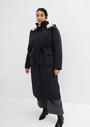 Long-Winter-Parka mit Gürtel, bonprix