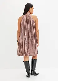 Robe courte en satin, bonprix
