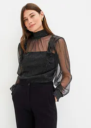 Blouse transparente, bonprix