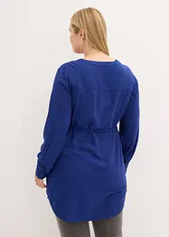 2-in-1 Umstands- und Stillblusenkleid aus fließender Viskose, bonprix