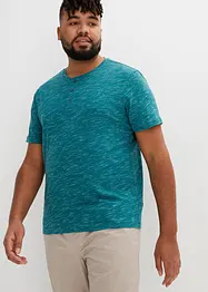 Lot de 2 T-shirts col tunisien, bonprix