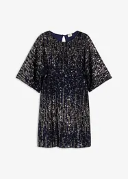 Robe oversize à sequins, bonprix