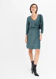 Kleid mit Glitzereffekt, bonprix