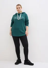 Jogginganzug mit Long-Sweatshirt und Leggings (2-teilig), bonprix