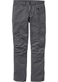 Relaxed Fit Cargohose aus reiner Baumwolle, Straight, bonprix