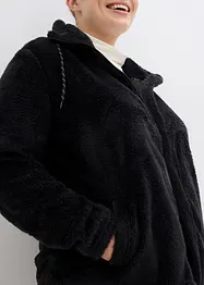 Teddy-Fleece Jacke, bonprix