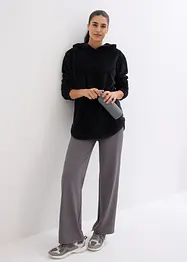 Weit geschnittener Loungewear Kuschel-Fleece Longpullover, bonprix