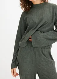 Ensemble d'intérieur oversize en tissu côtelé doux, bonprix
