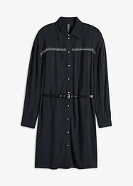 Blusenkleid aus fließender Viskose, bonprix