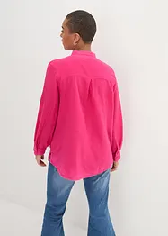 Chemisier long en gaze de coton, bonprix