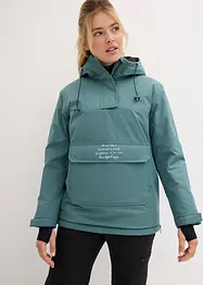 wasserdichte Ski Funktions-Schlupfjacke mit Fleece-Futter, bonprix