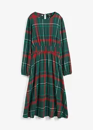 Flanellkleid mit Smock, bonprix