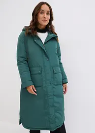 Parka ample forme trapèze avec lien sous coulisse, bonprix