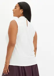 Top en jersey avec boutons décoratifs, bonprix