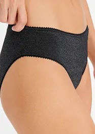 Slip mit Glitzergarn (4er Pack), bonprix