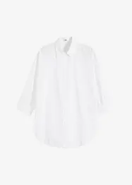 Chemisier oversize en coton, manches 3/4, bonprix