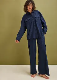 Pyjama aus weicher Baumwolle, bonprix