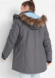 Parka outdoor imperméable à capuche, bonprix