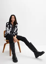 Sweatjacke mit Baumwolle, bonprix