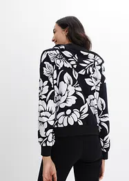 Sweatjacke mit Baumwolle, bonprix