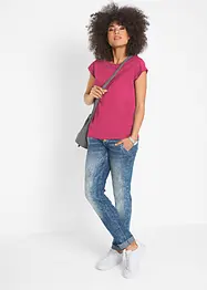 T-Shirt aus reiner Baumwolle, bonprix