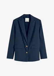 Blazer décontracté avec polyester recyclé, bonprix