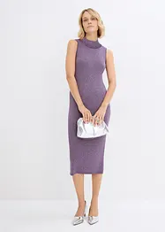 Strickkleid mit Glanzgarn, bonprix