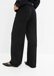 Jersey-Hose mit Strass-Applikation, bonprix