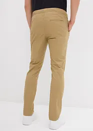 Pantalon droit stretch à taille élastiquée, Regular Fit, bonprix