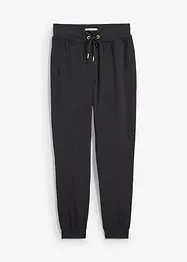 Pantalon de jogging à finitions élastiquées, bonprix