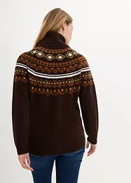 Pull col roulé norvégien, bonprix