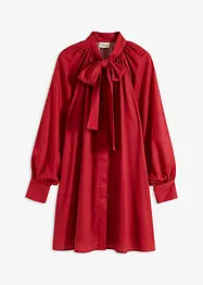 Robe blouse à lavallière, bonprix