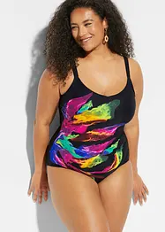 Maillot 1 pièce avec effet sculptant léger, bonprix