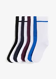 Tennissocken mit Innenfrottee in Sohle mit Bio-Baumwolle (8er Pack), bonprix