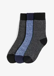 Thermosocken mit Innenfrottee (3er-Pack), bonprix