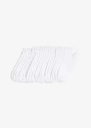 Lot de 20 paires de socquettes en coton majoritaire, bonprix