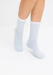 Lot de 6 paires de chaussettes de tennis en coton majoritaire, bonprix