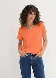 Rundhals-Shirt, Kurzarm (5er Pack), bonprix