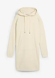 Robe sweat à capuche en coton, bonprix