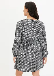 Robe en crêpe texturé, bonprix