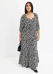 Robe longue imprimée, bonprix